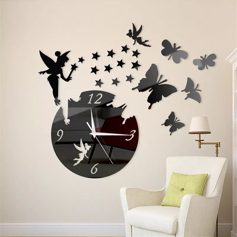 Fairy Clock Black (PRODUCT CODE : ZS49)